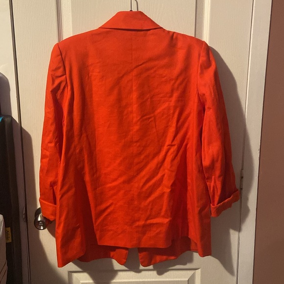 Linen oversized blazer - Picture 2 of 2